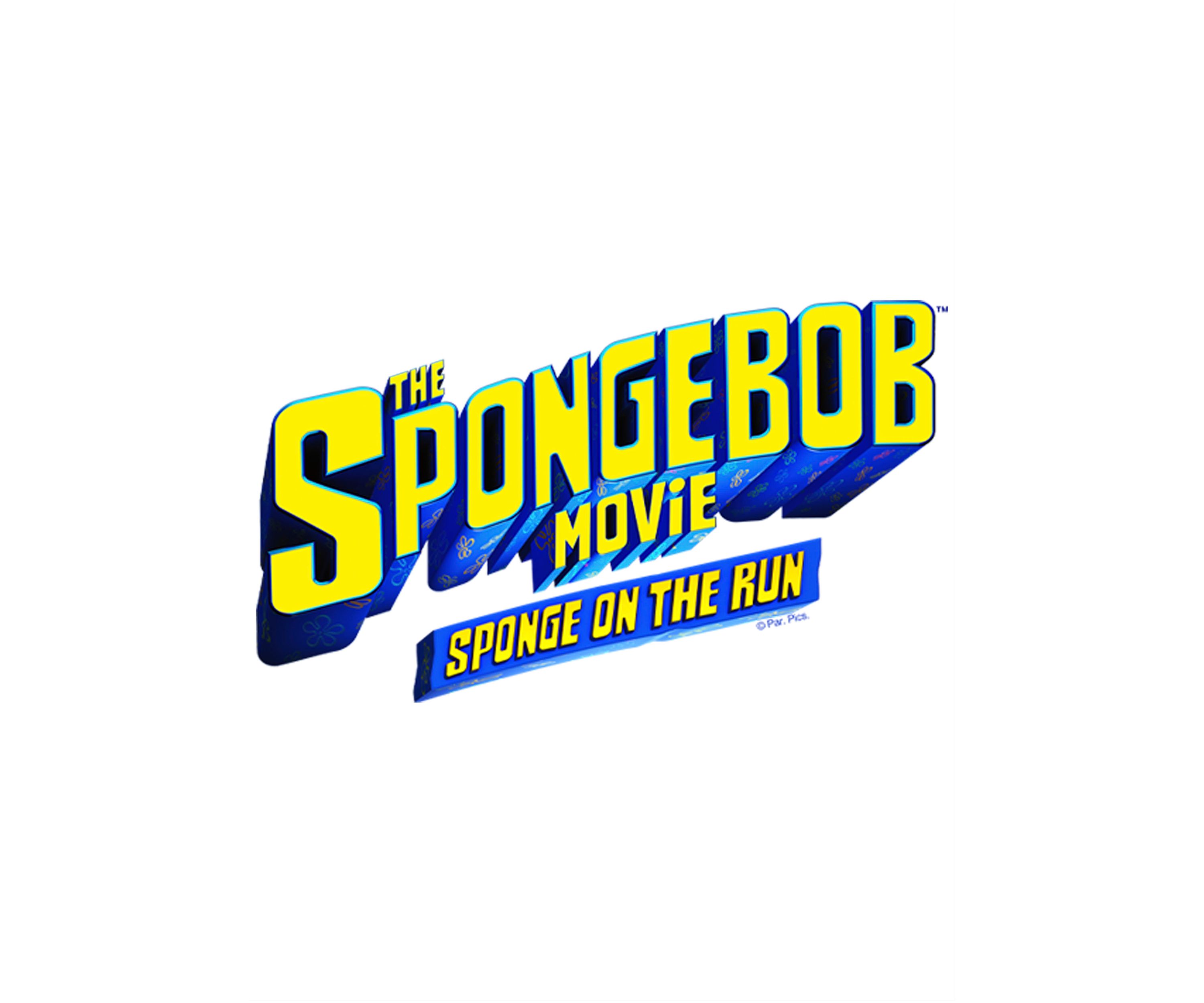 Girls 46x Spongebob Movie Sponge on the Run Movie Logo Graphic Top
