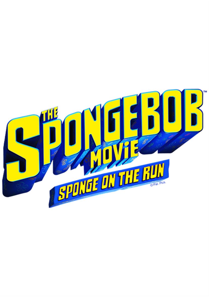 Girls 46x Spongebob Movie Sponge on the Run Movie Logo Graphic Top