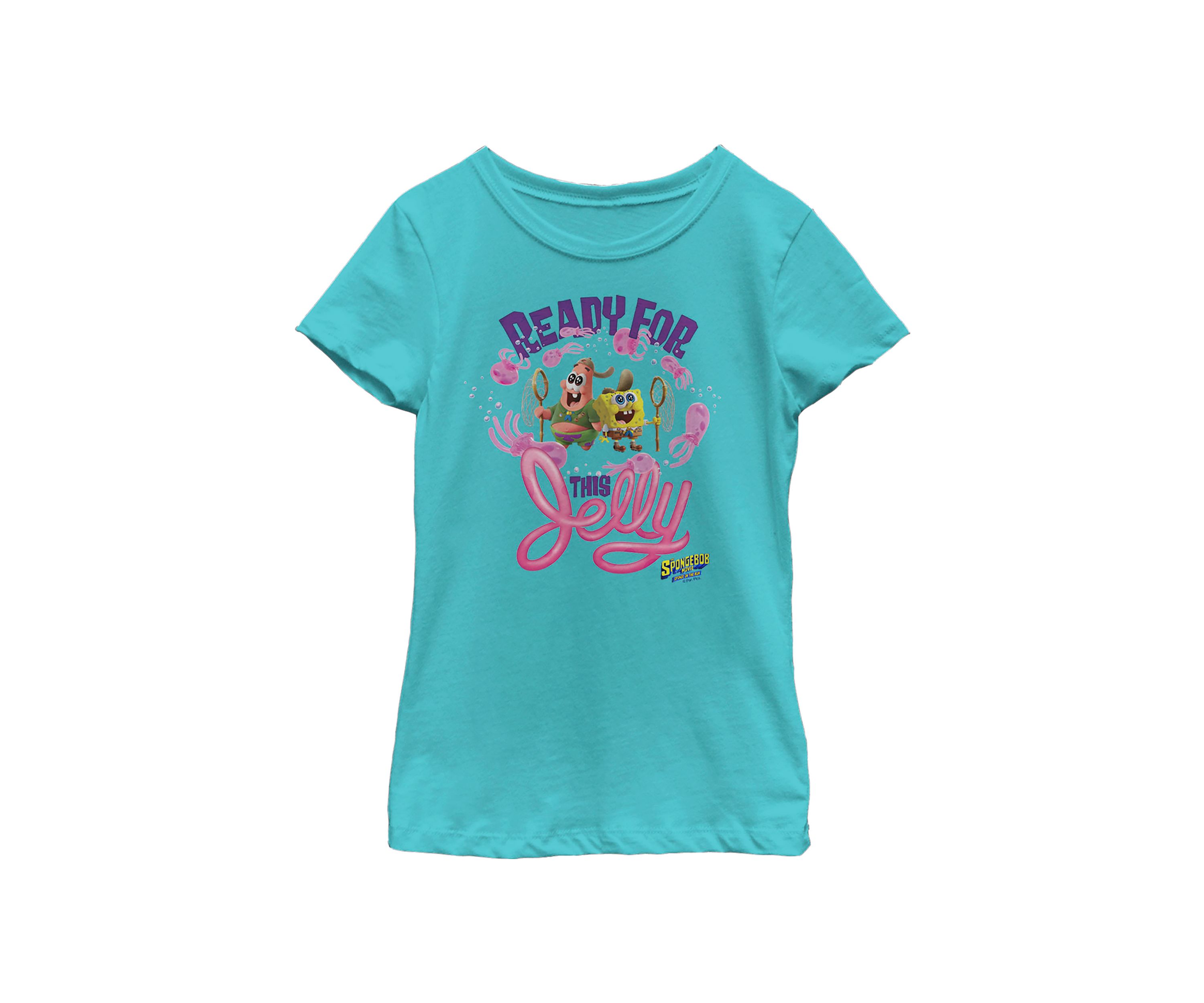 Girls 46x Spongebob Movie Jelly Time Graphic Top