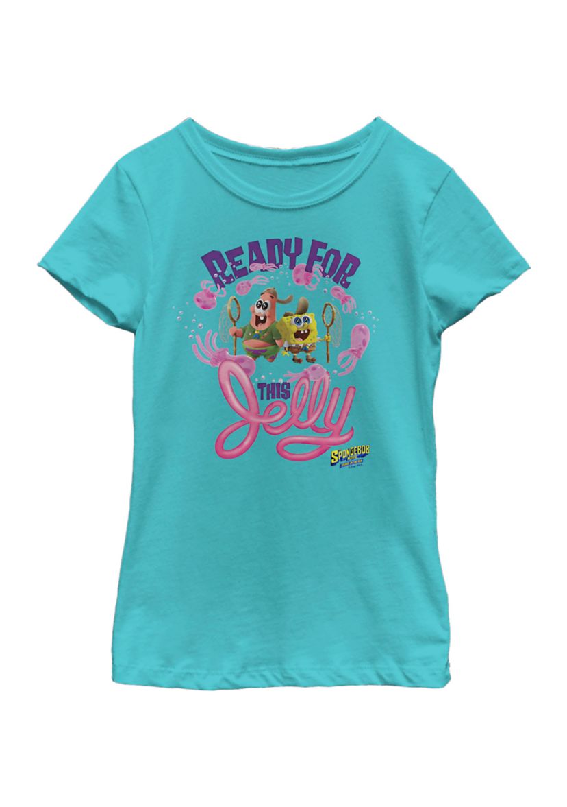 Girls 46x Spongebob Movie Jelly Time Graphic Top