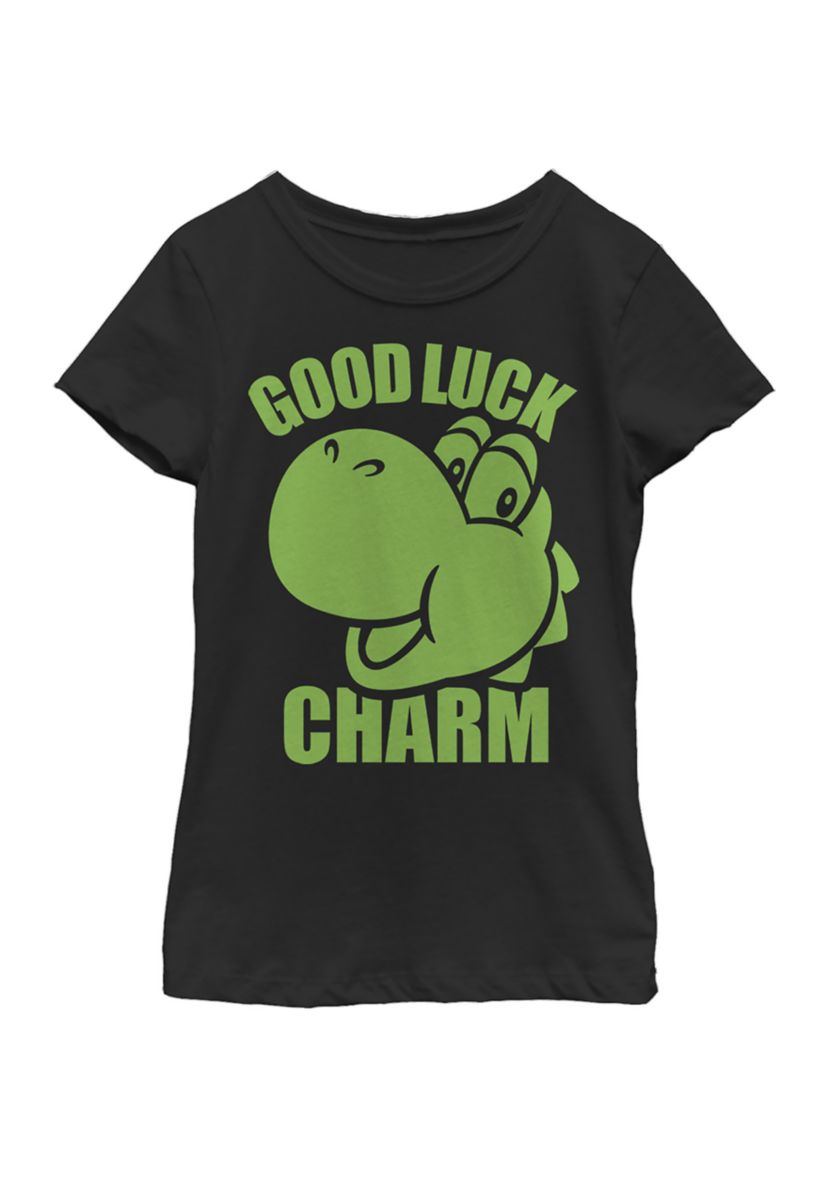 Girls 46x Nintendo Charms Fillup Graphic Top