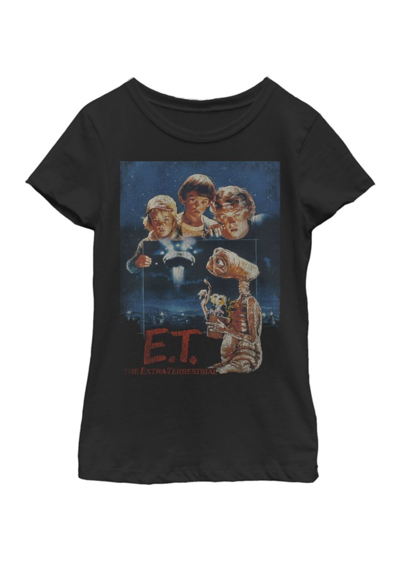 Girls 7-16 Distressed Vintage Photograph Short Sleeve Graphic T-Shirt