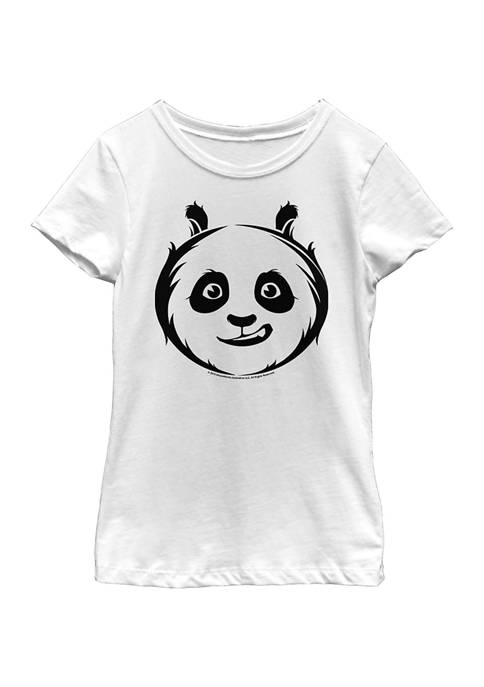 Girls 4-6x Po Face Icon Graphic T-Shirt