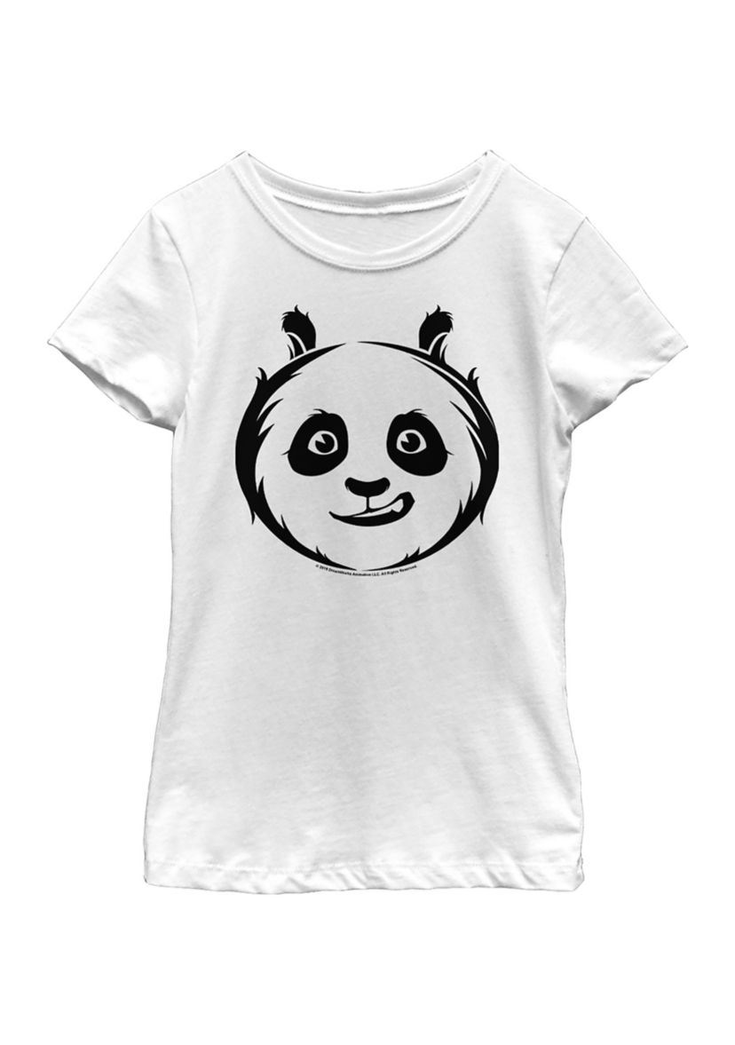 Girls 4-6x Po Face Icon Graphic T-Shirt
