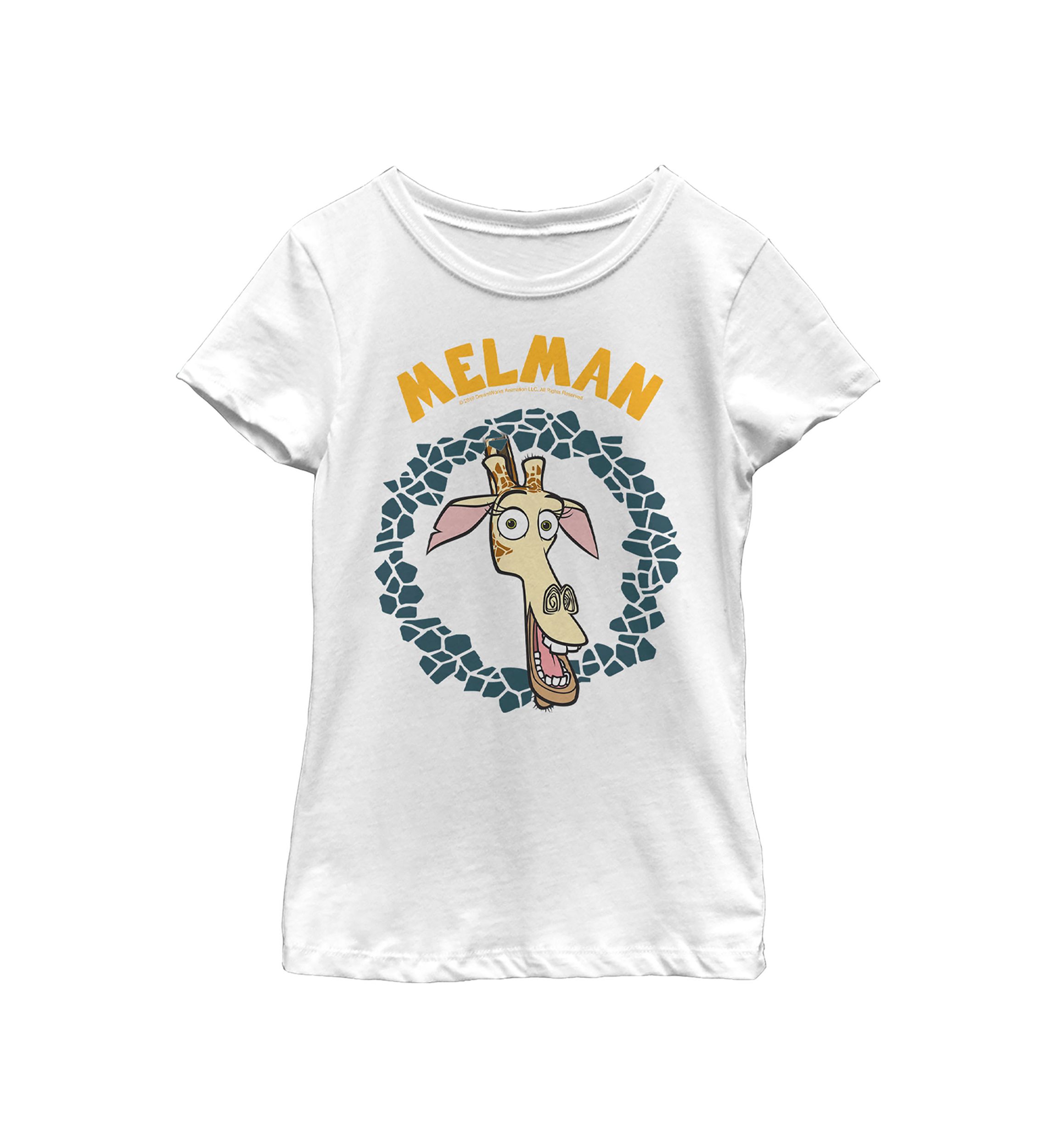 Girls 4-6x Mad 2 Melman Graphic T-Shirt