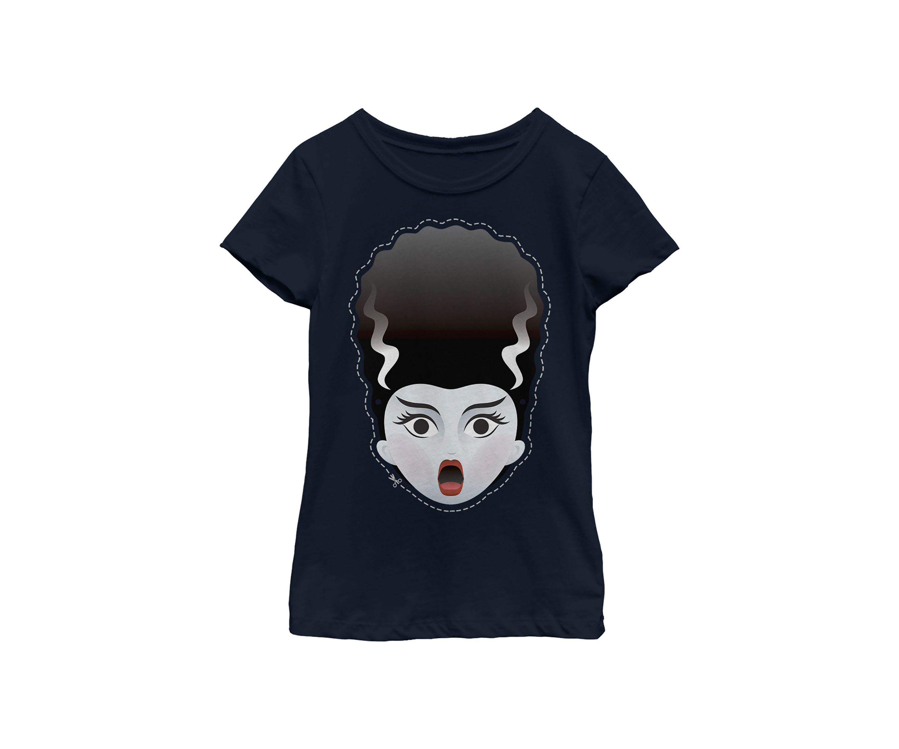 Girls 4-6x Classic Monsters Kiddy Bride Mask Graphic T-Shirt