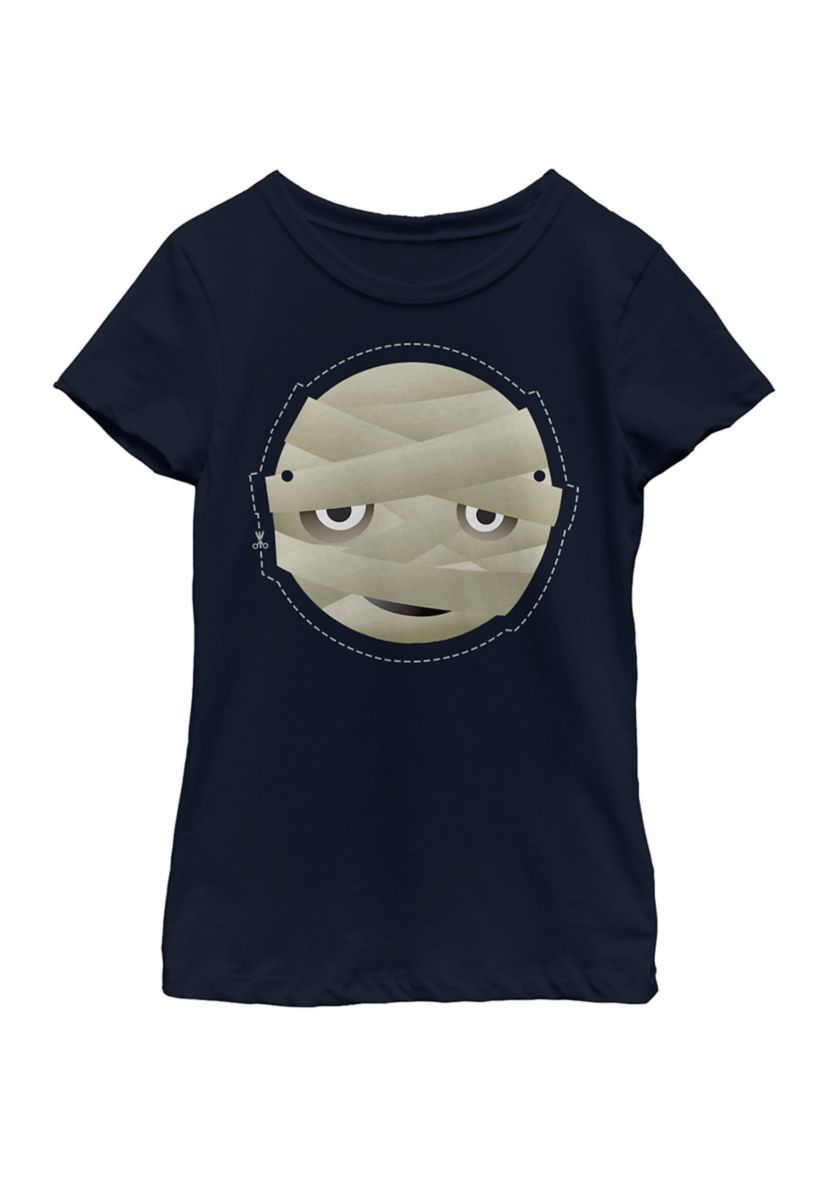 Girls 4-6x Classic Monsters Kiddy Mummy Mask Graphic T-Shirt