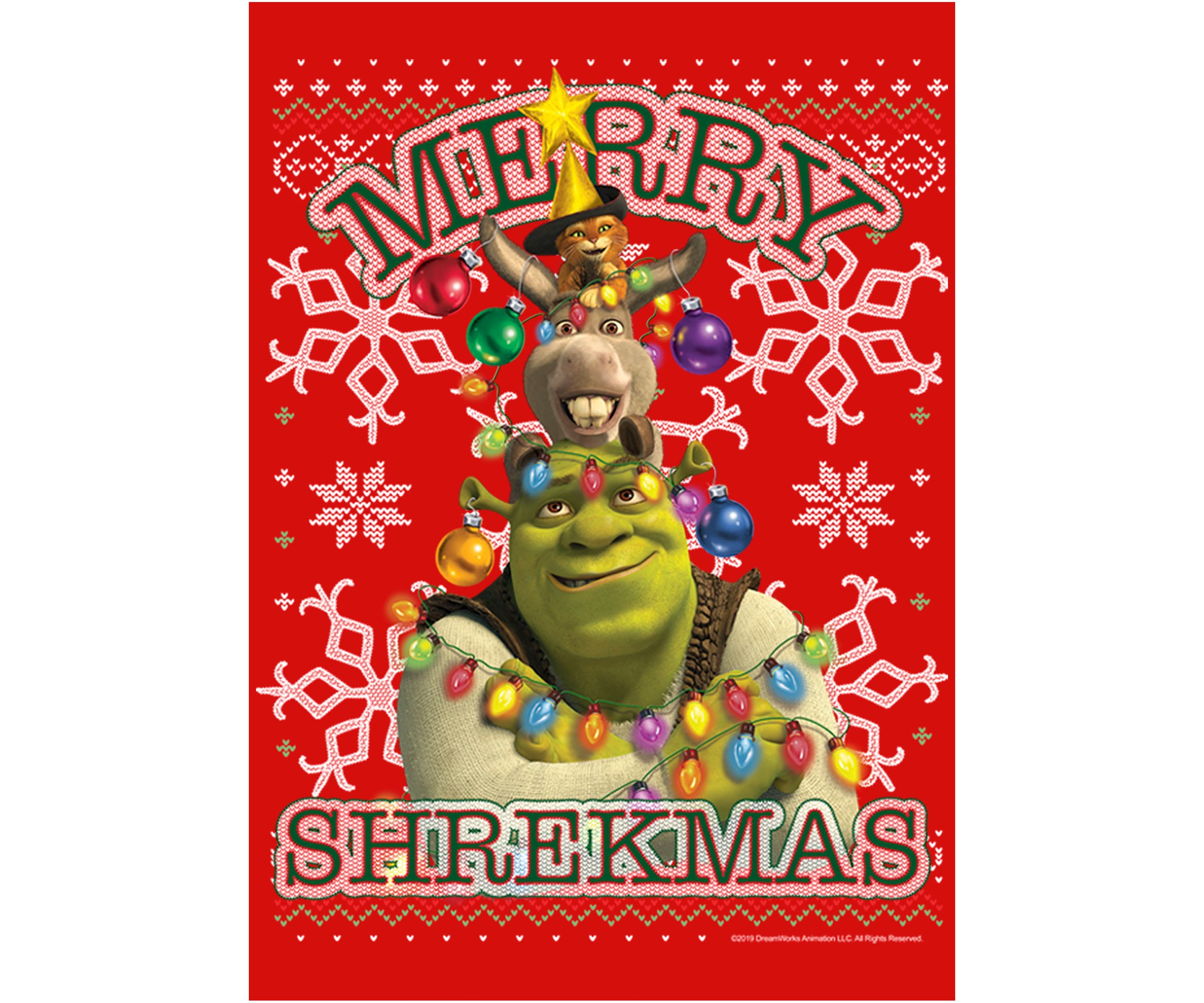 Girls 4-6x Xmas Shrekmas T-Shirt 