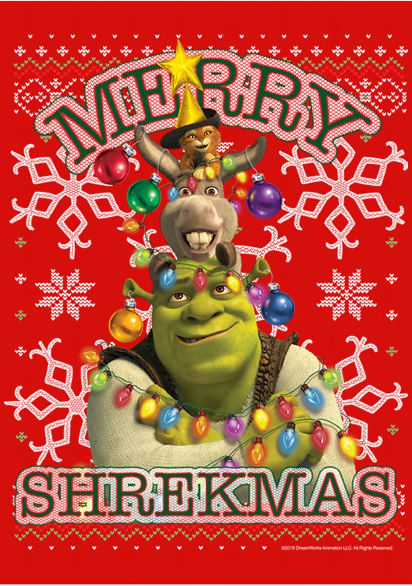 Girls 4-6x Xmas Shrekmas T-Shirt 