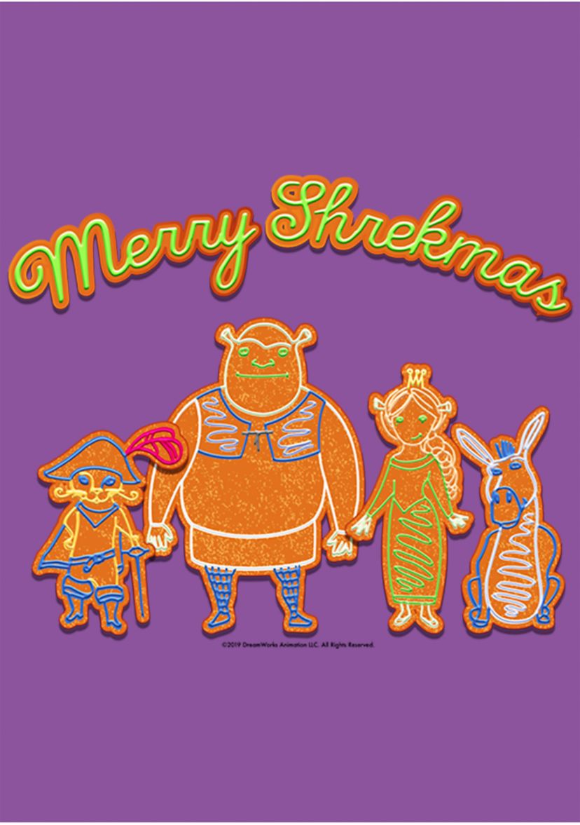  Girls 4-6x Shrekmas Cookies T-Shirt