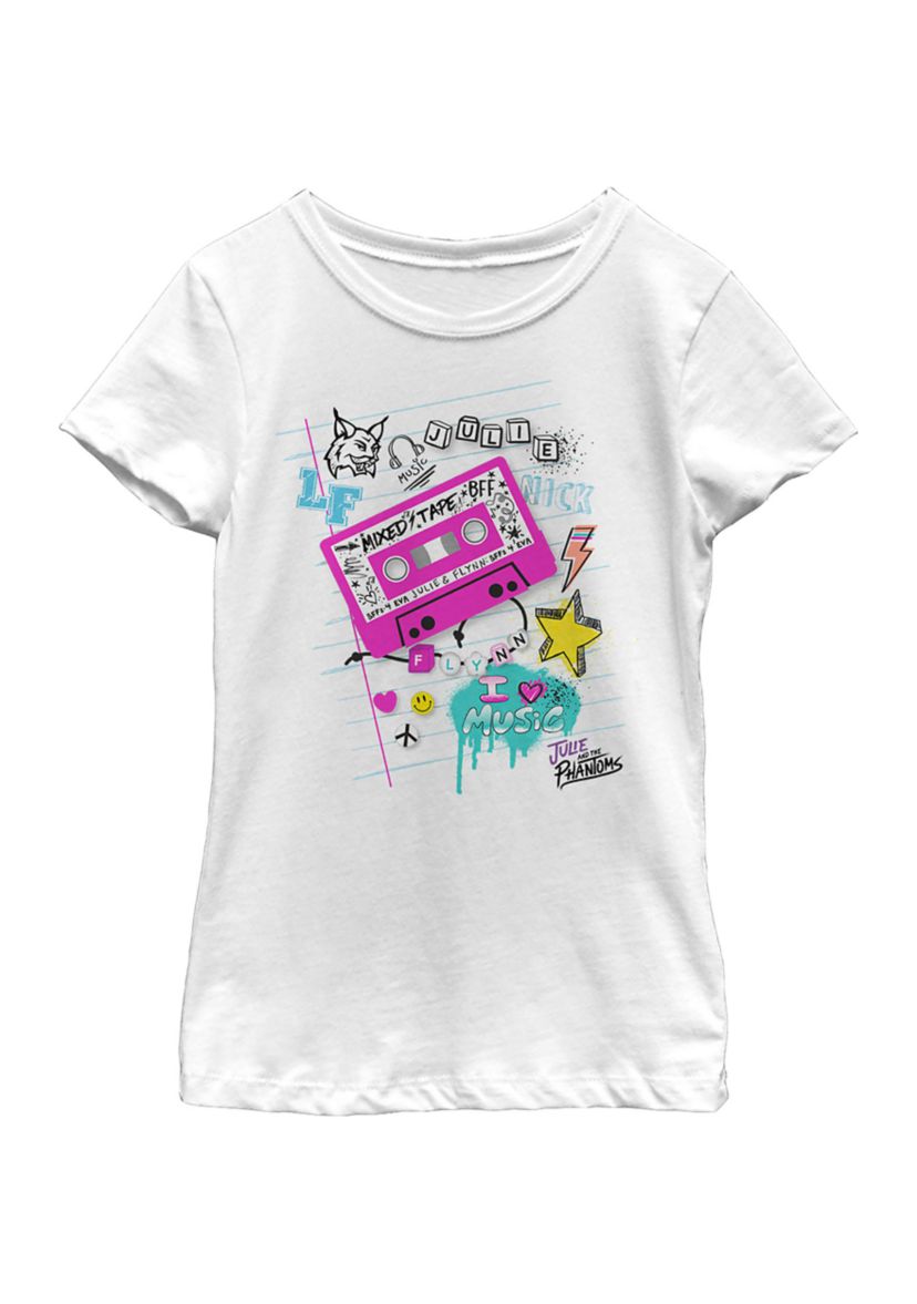 Girls 4-6x School Page Graphic T-Shirt 