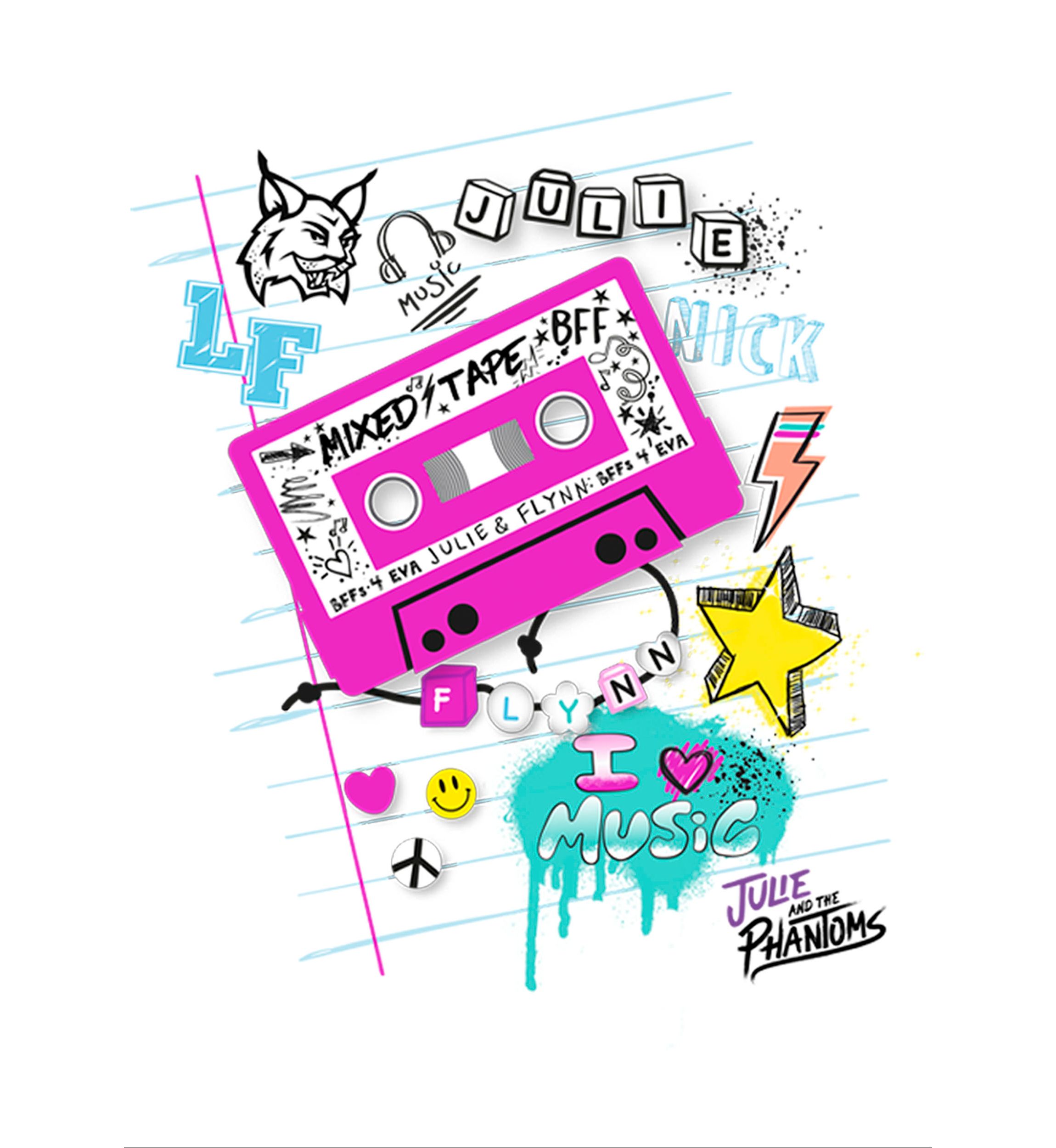 Girls 4-6x School Page Graphic T-Shirt 