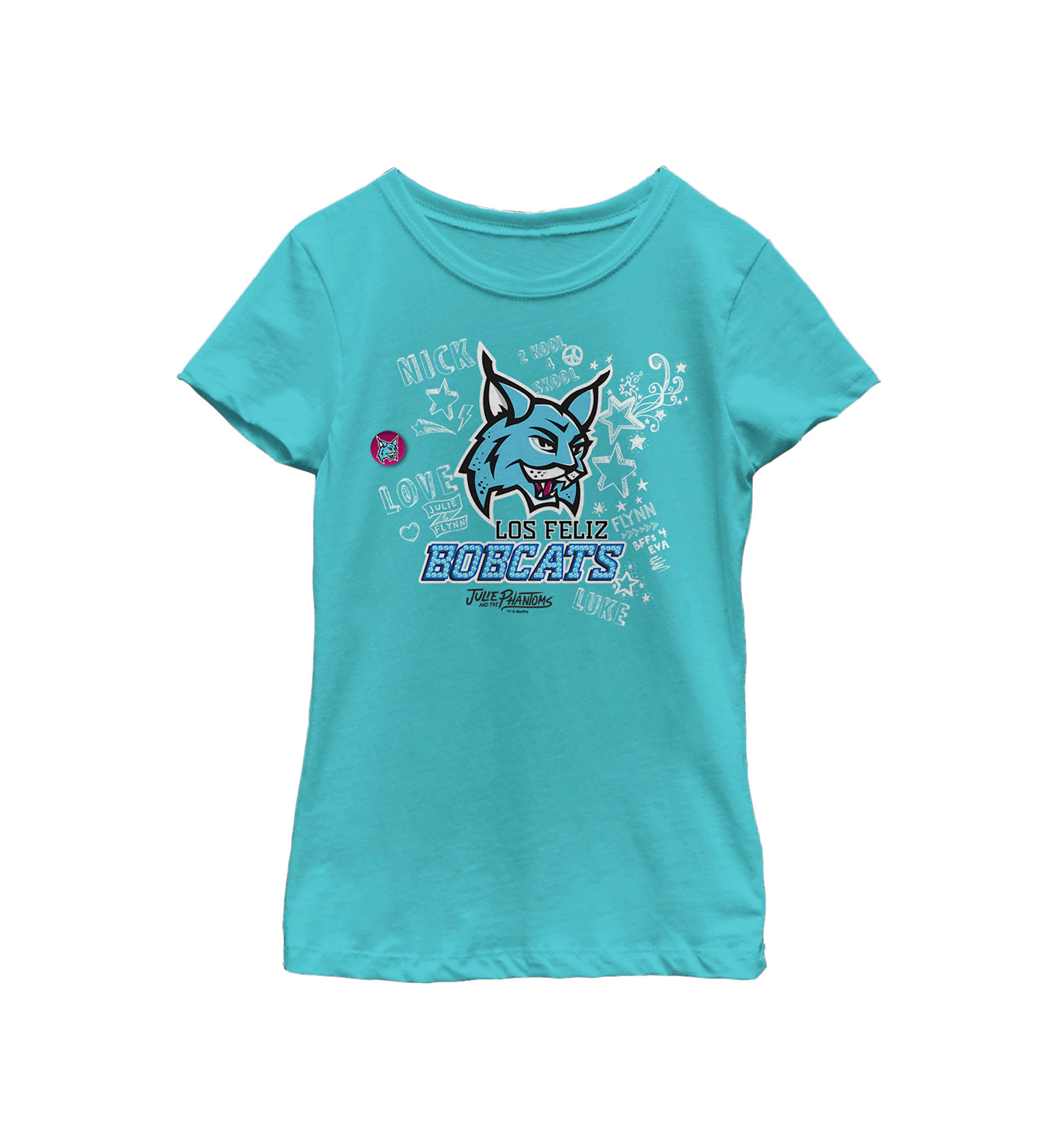 Girls 4-6x Los Feliz Doodles Graphic T-Shirt 