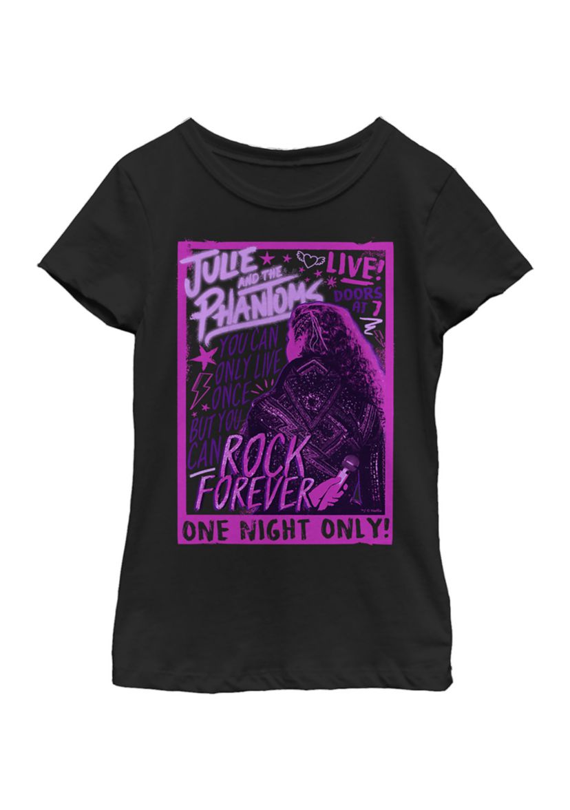 Girls 4-6x Live Concert Graphic T-Shirt 