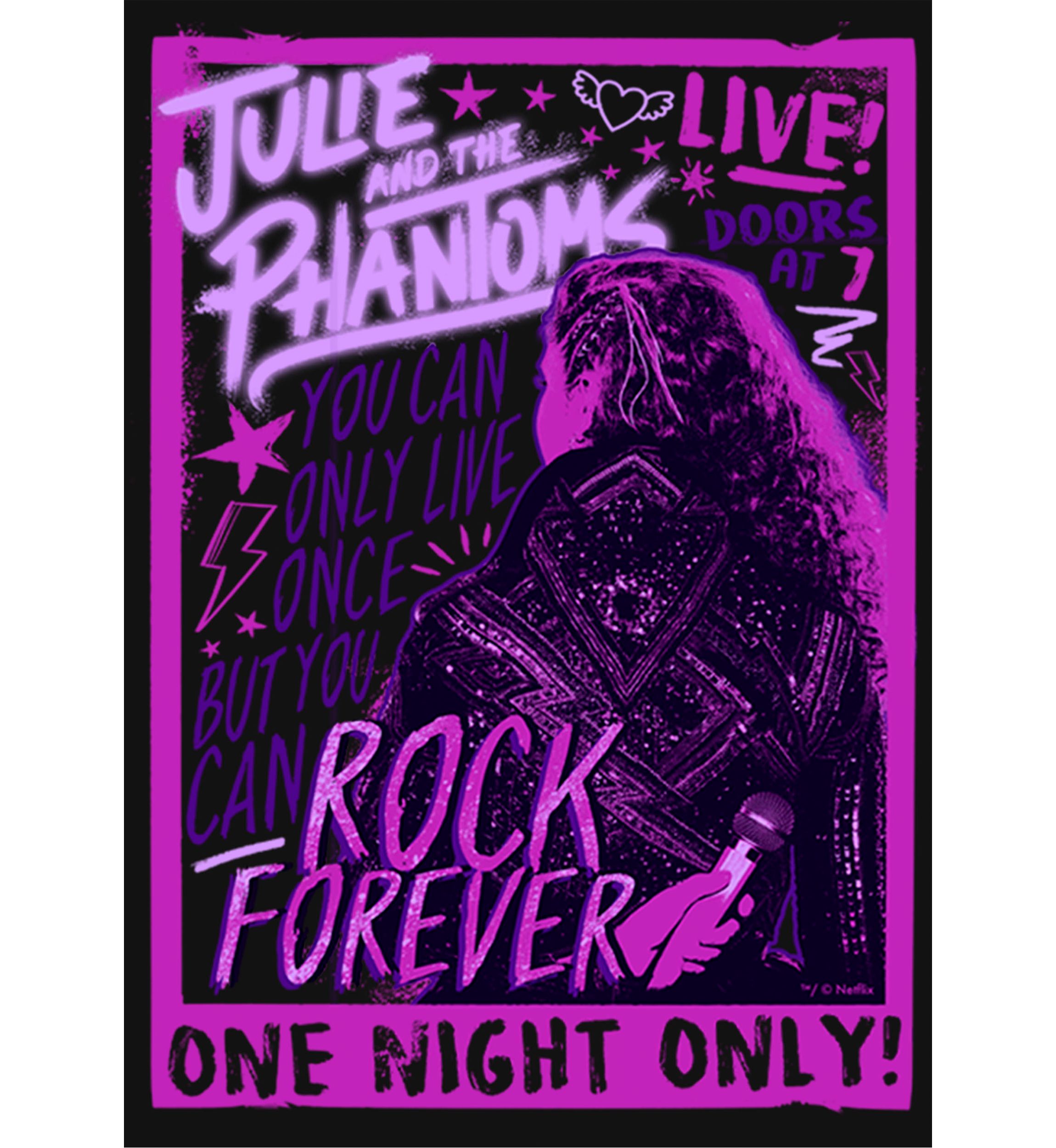 Girls 4-6x Live Concert Graphic T-Shirt 