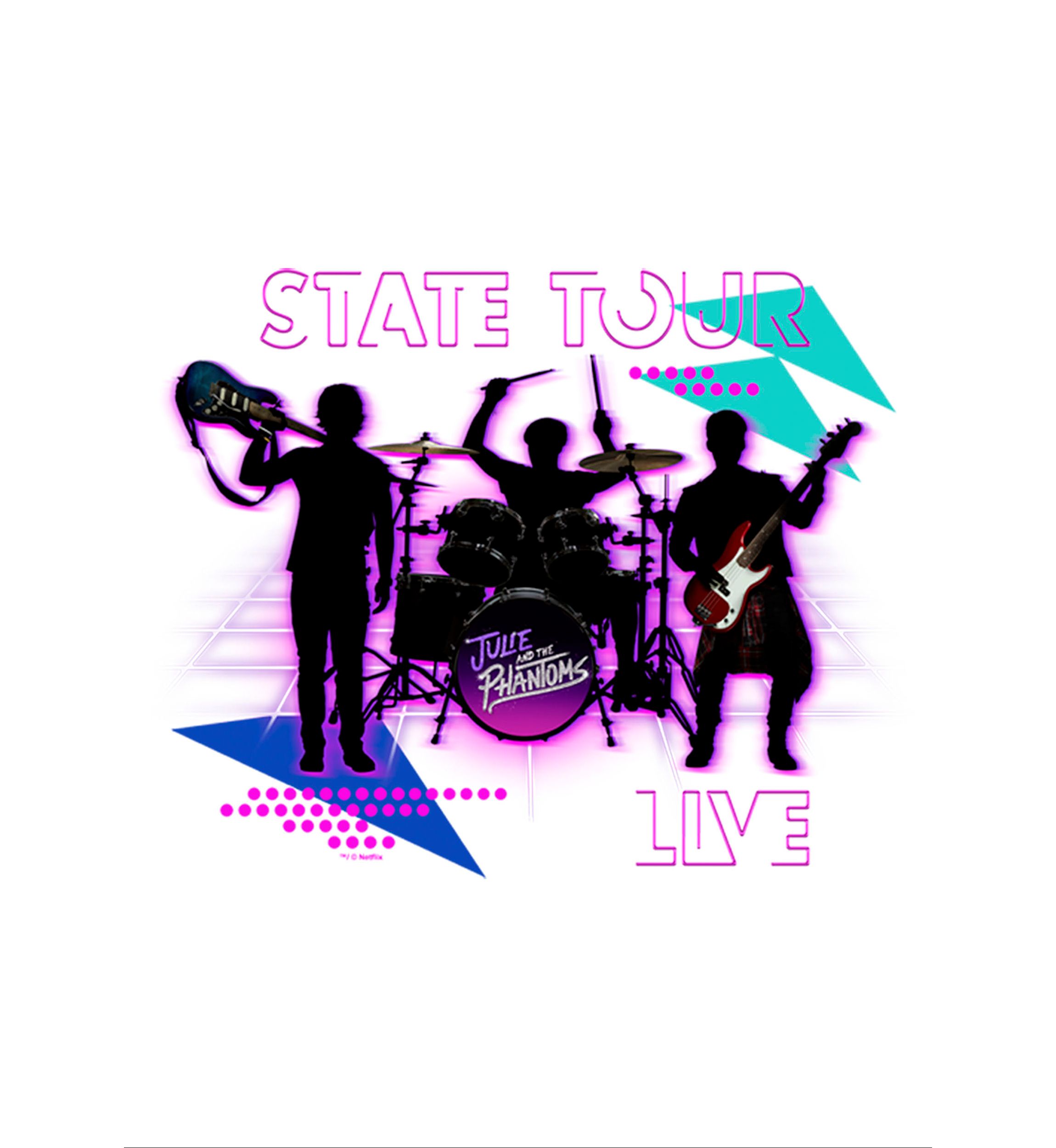 Girls 4-6x State Tour Graphic T-Shirt 