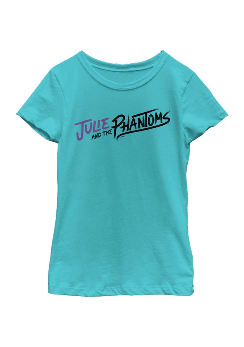 Girls 4-6x Curved Logo Graphic T-Shirt