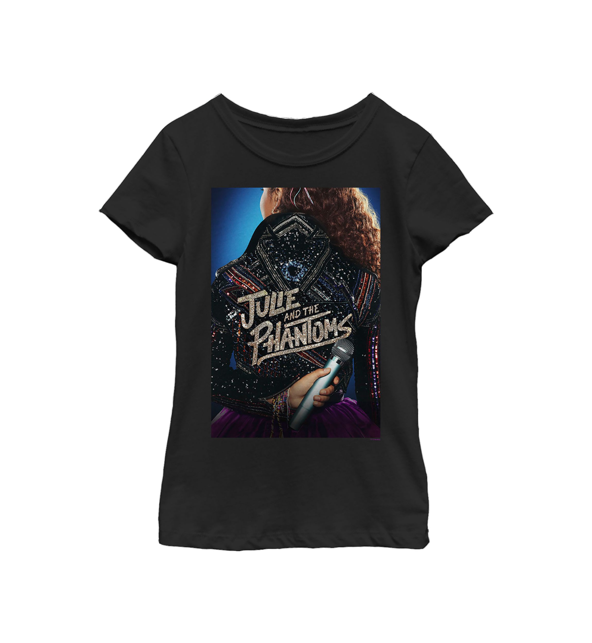 Girls 4-6x Phantoms Mic Graphic T-Shirt