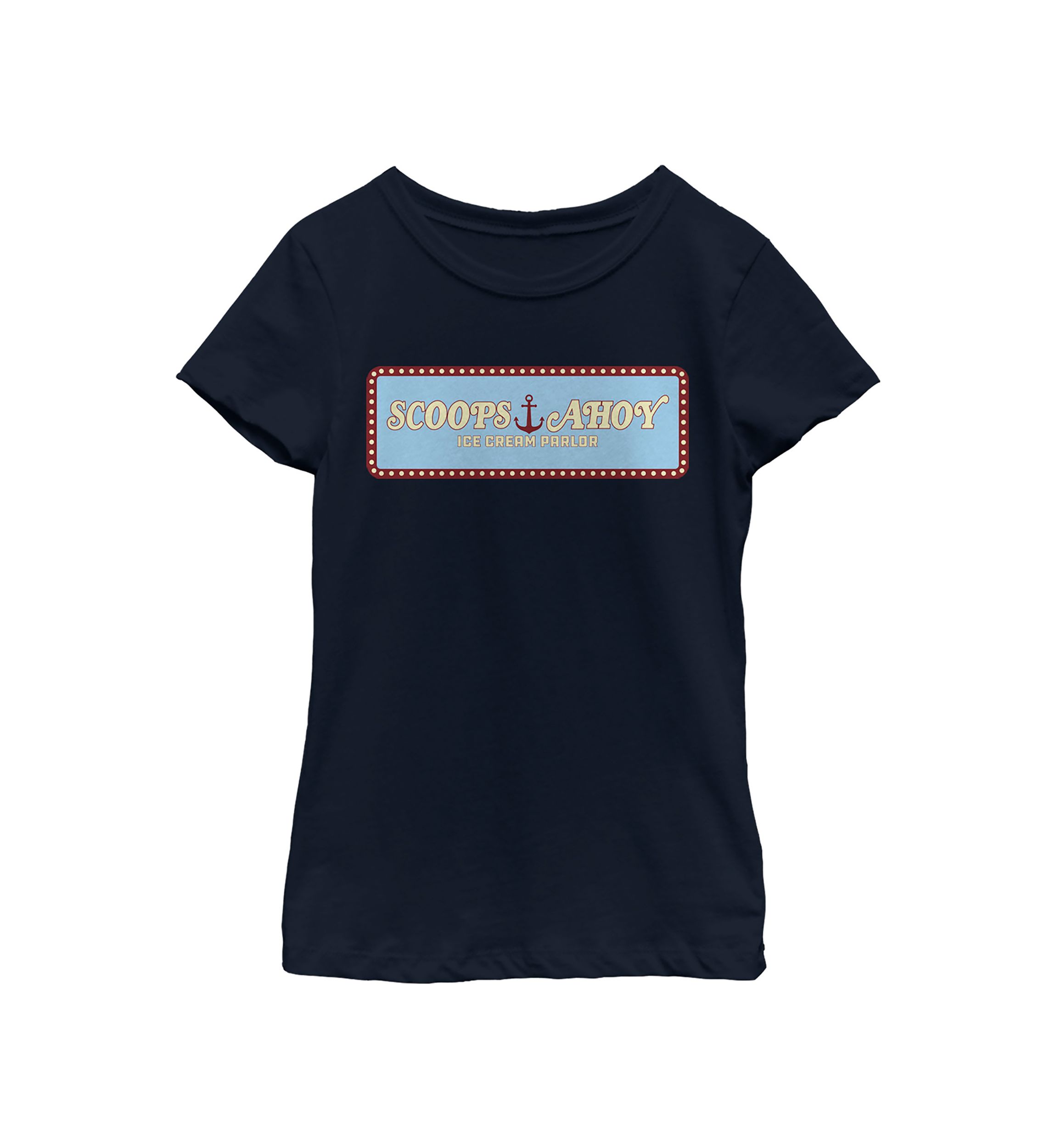 Girls 4-6x Scoops Ahoy Panel Top
