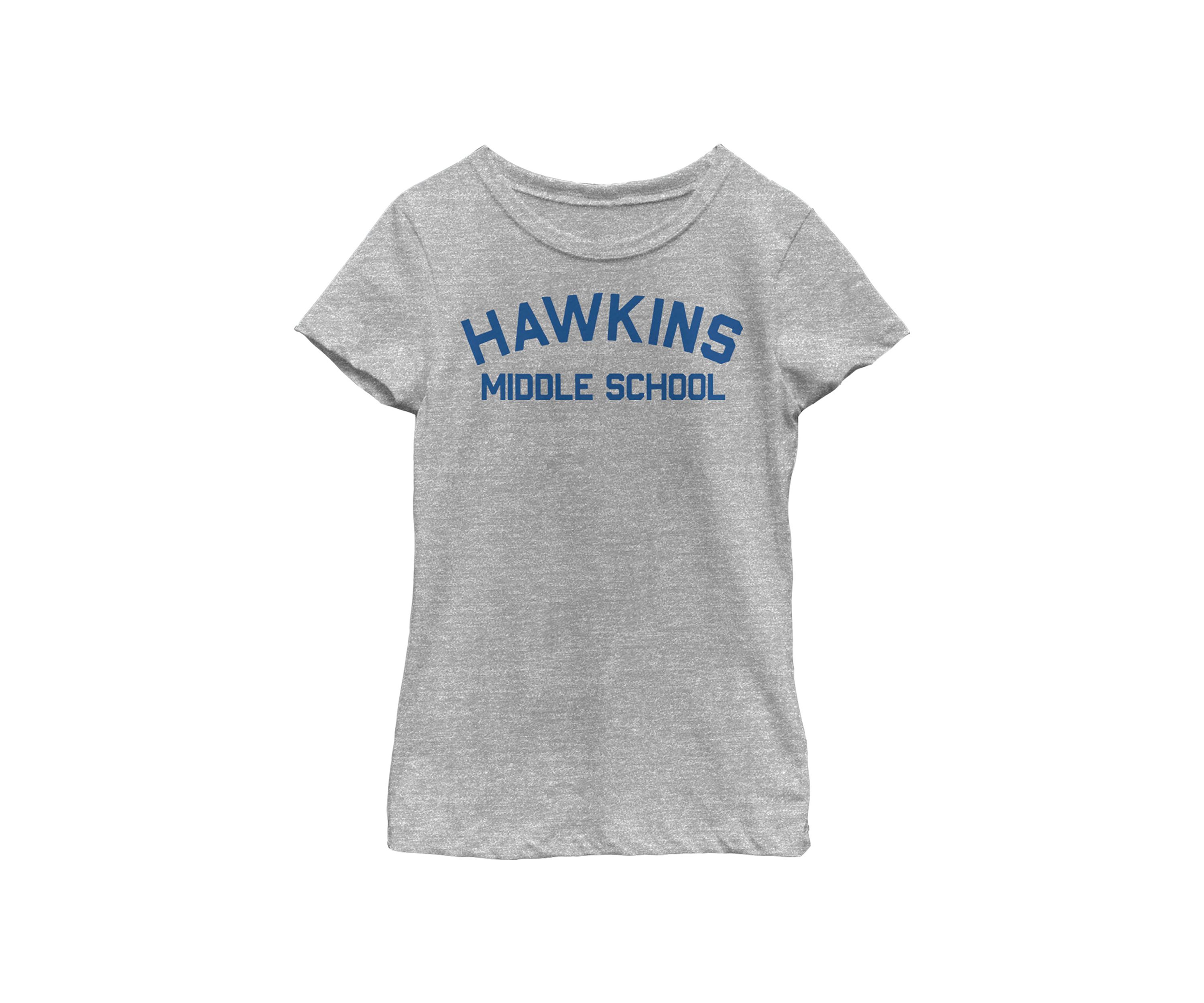 Girls 4-6x Hawkins Mid School Top