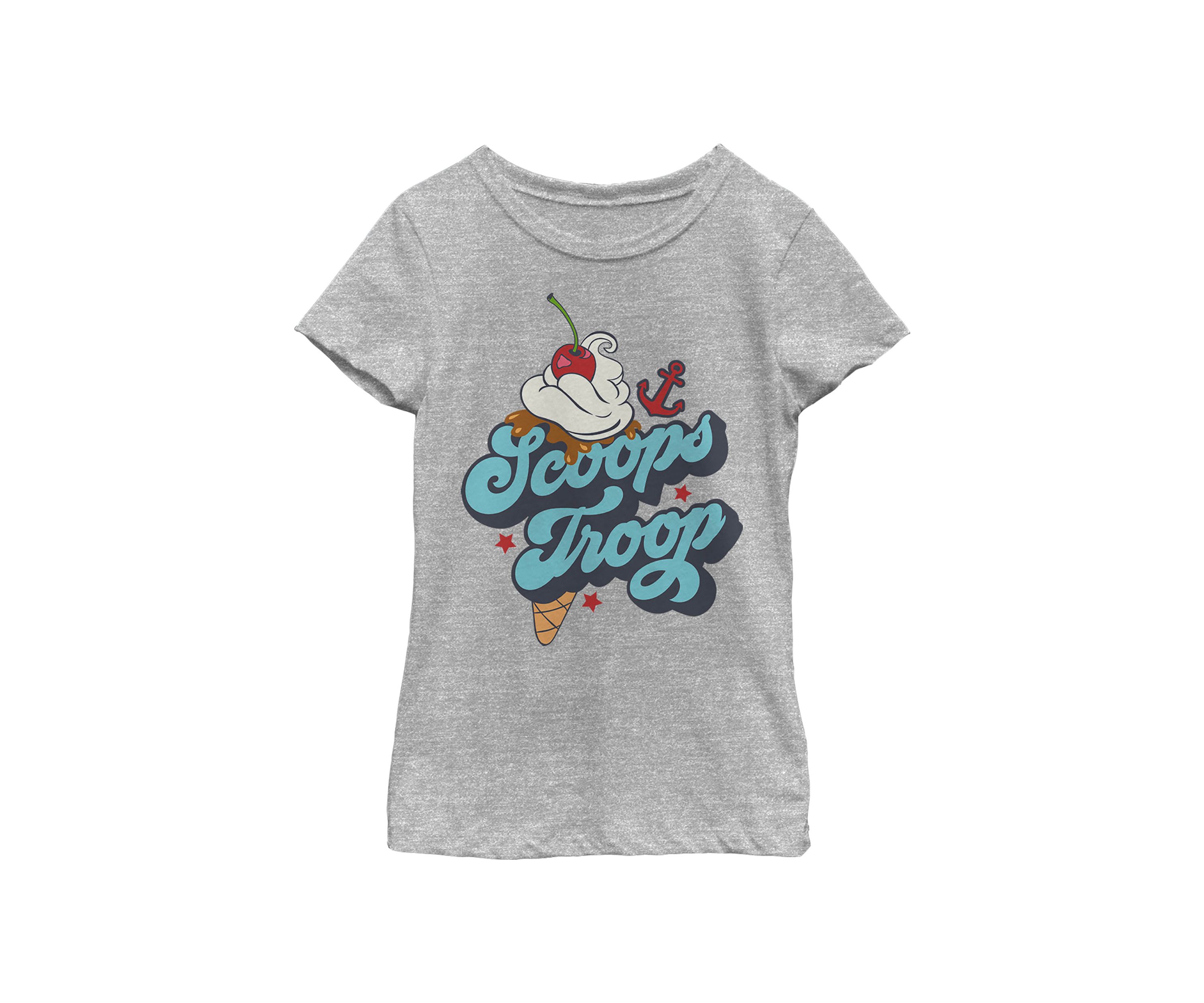 Girls 4-6x Scoops Troops Top