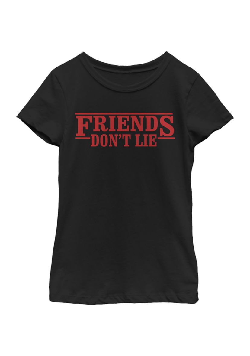 Girls 4-6x Friends Dont Lie Top