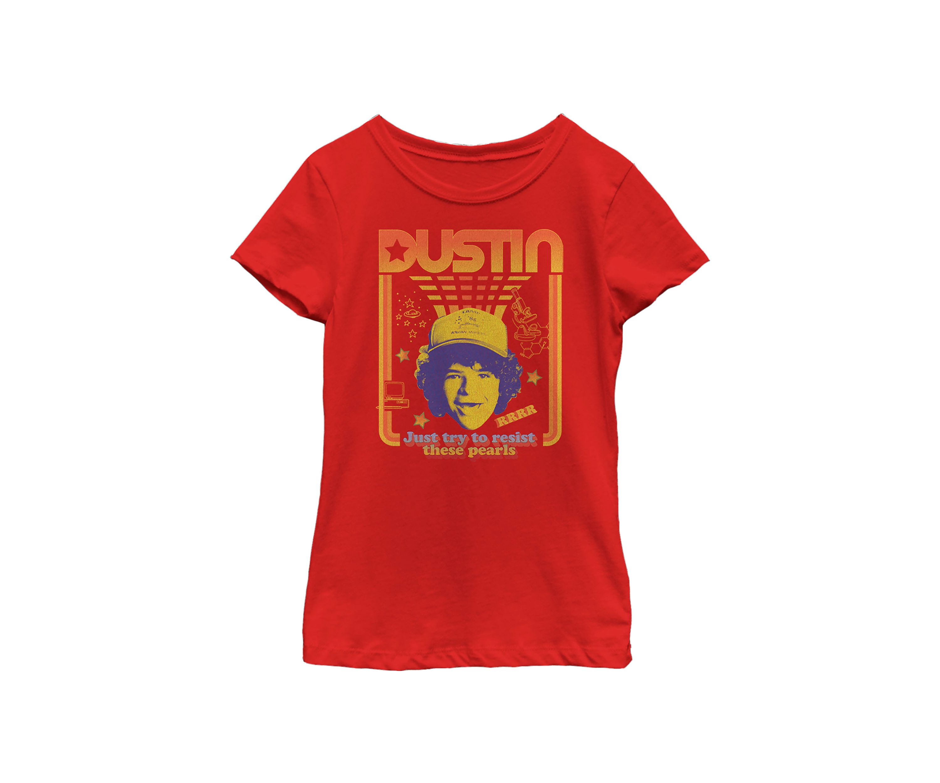 Girls 4-6x Resist The Pearls Top