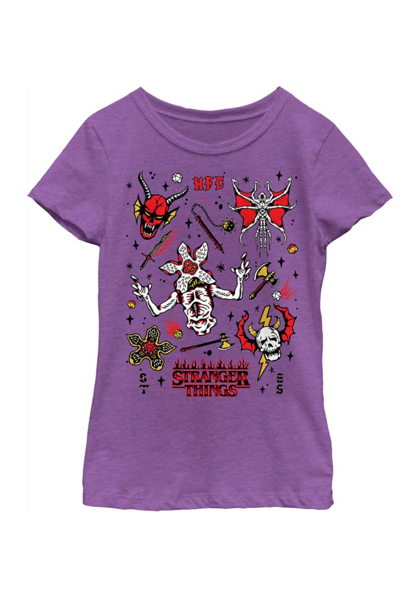 Stranger Flash Sheet Graphic T-Shirt