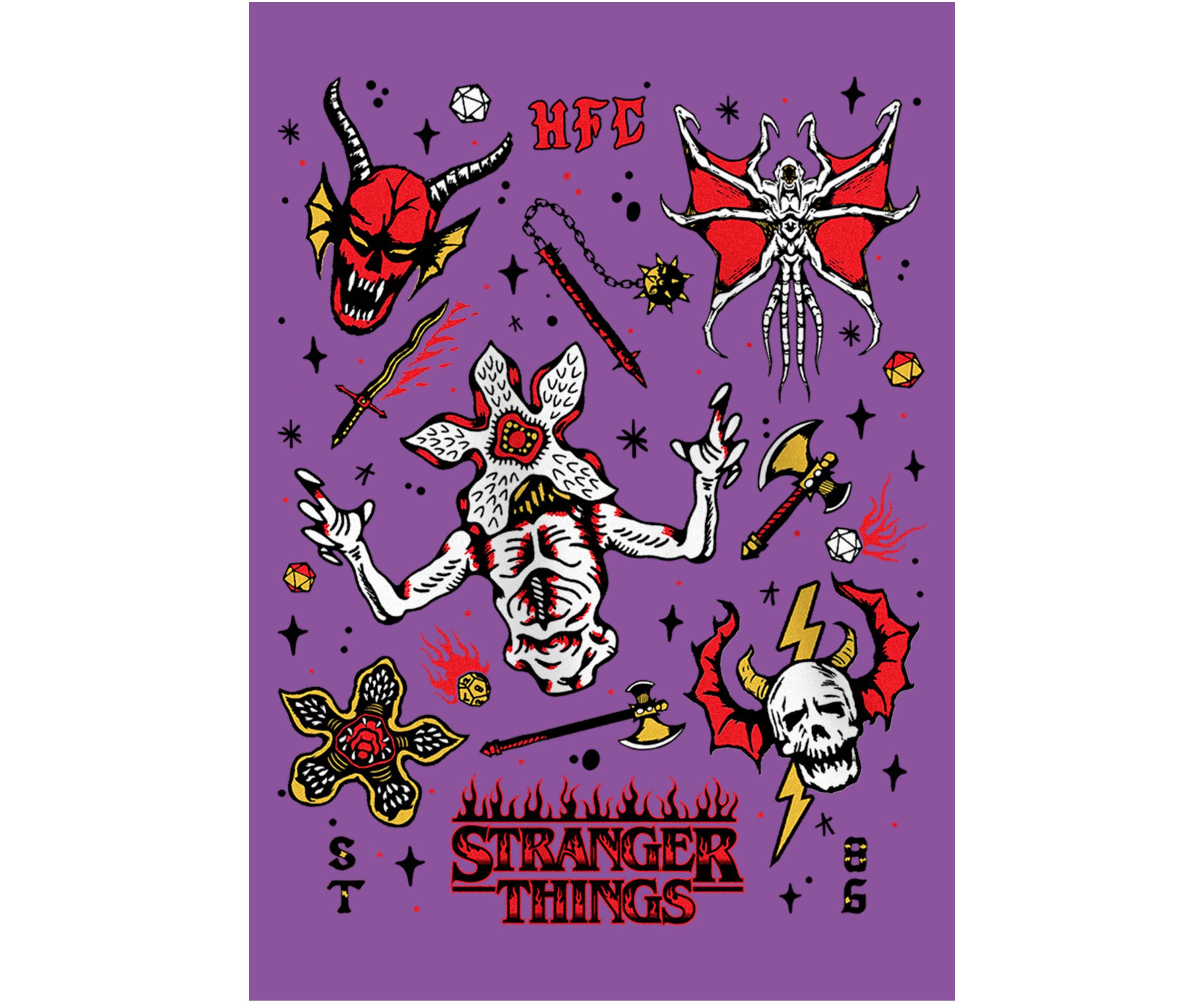 Stranger Flash Sheet Graphic T-Shirt
