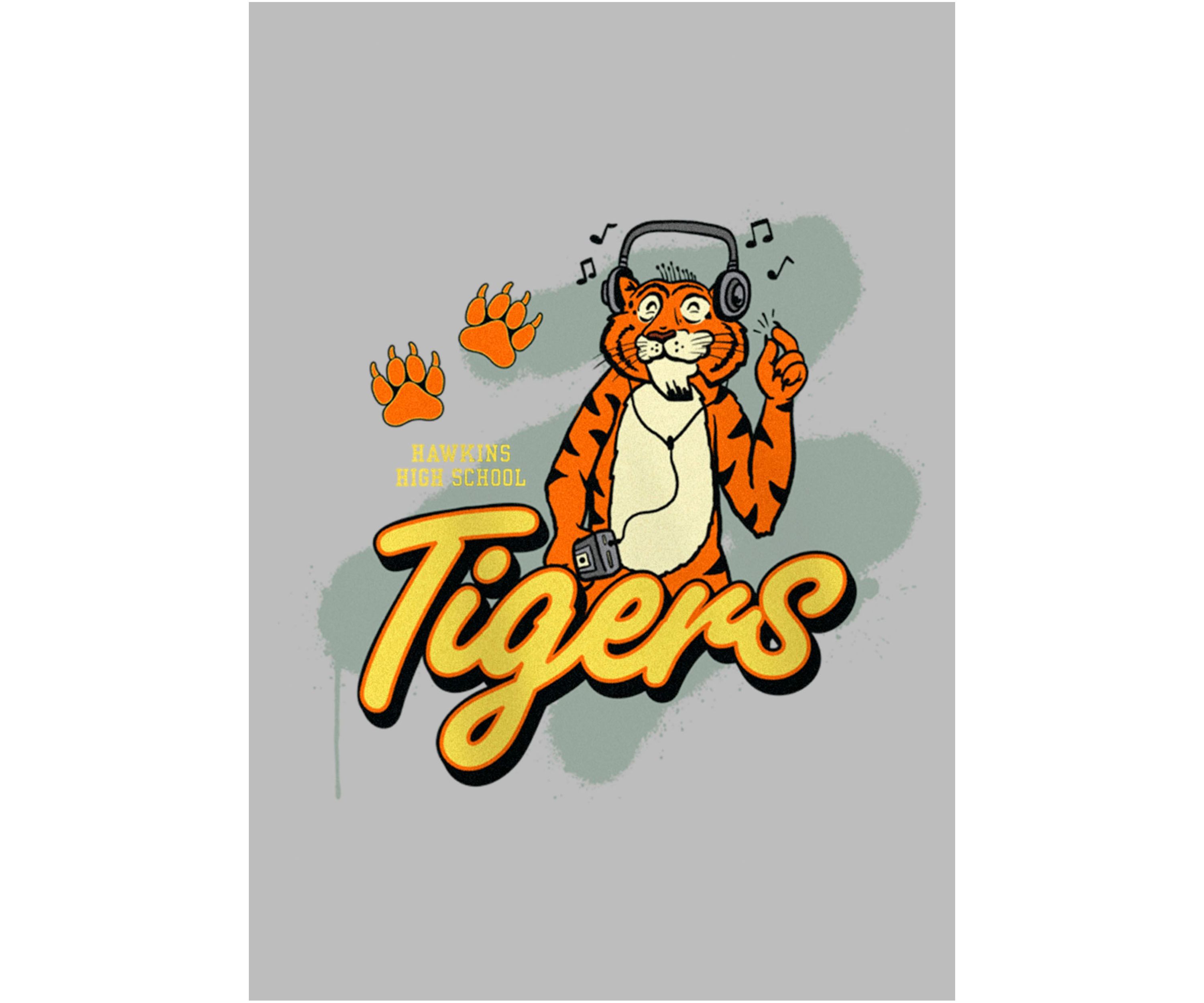 Tigers Hawkins High School Graphic T-Shirt