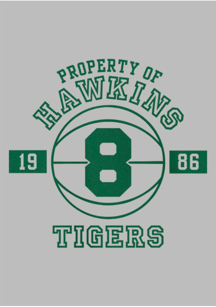 Property Of Hawkins Tigers8 Graphic T-Shirt