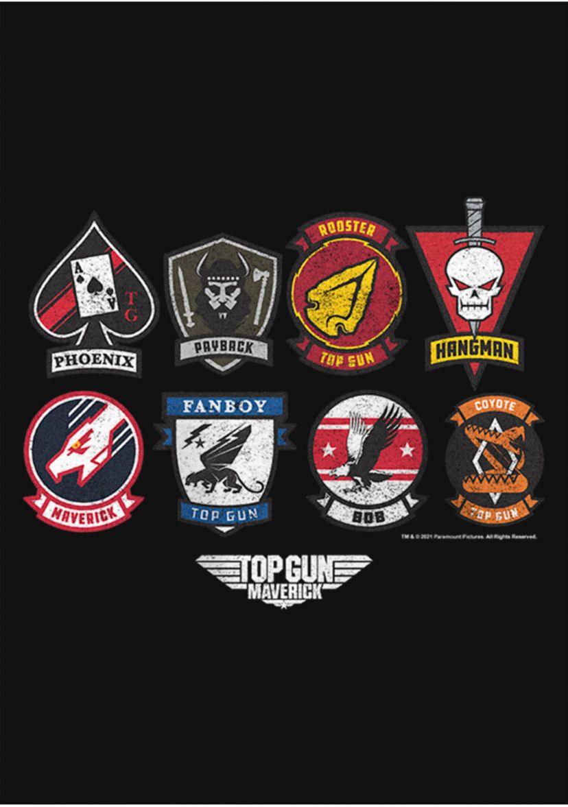 Badge Layout Graphic T-Shirt