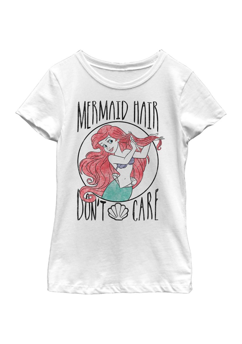 Girls 4-6x Mermaid Hair Top