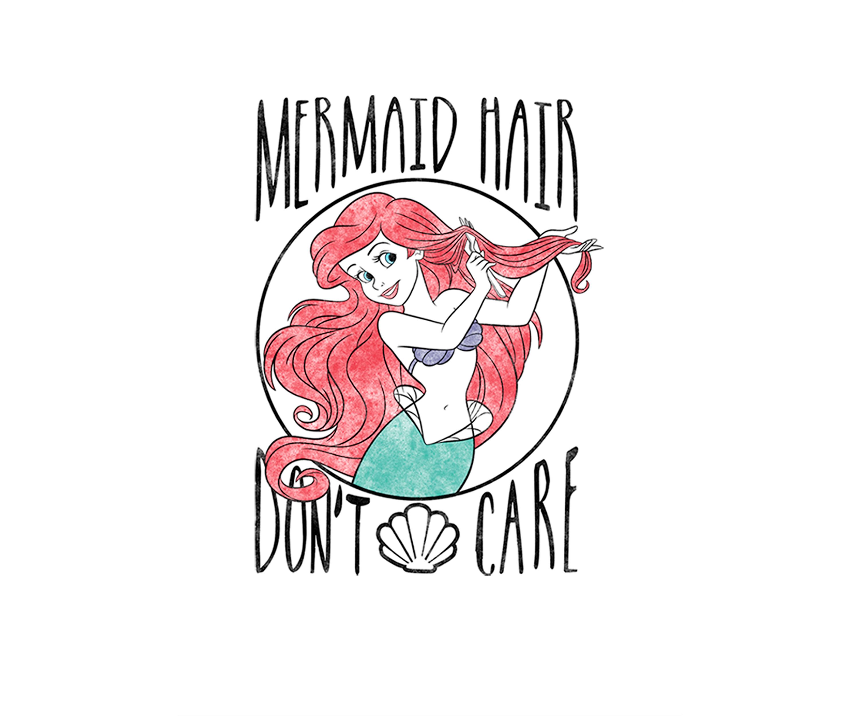 Girls 4-6x Mermaid Hair Top