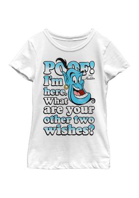 Disney Princess Girls 4-6x Other Two Wishes Graphic Top, White