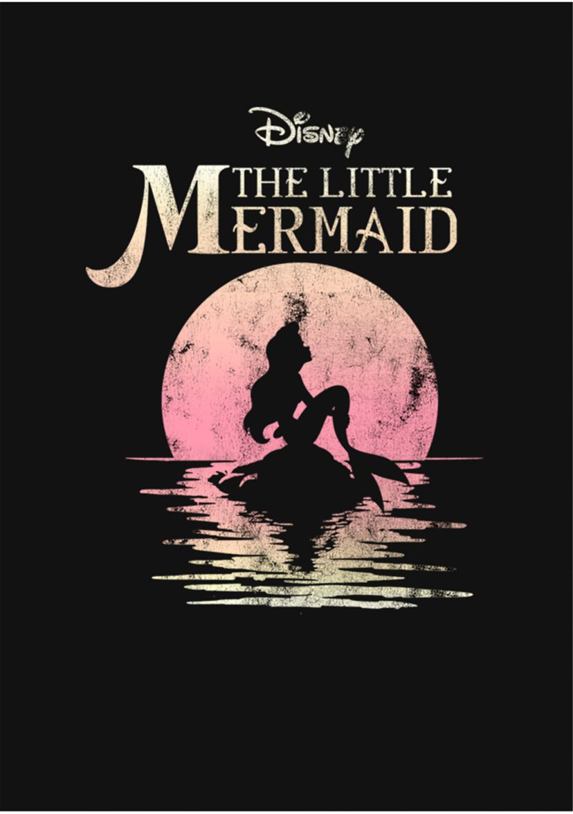 Girls 4-6x  Mermaid Moon Graphic T-Shirt