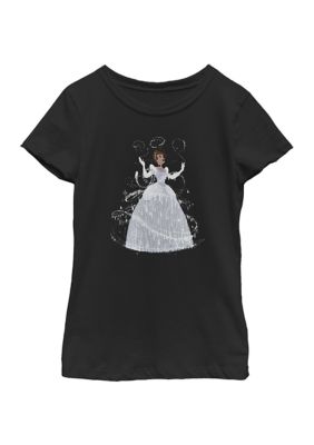 Disney Princess Girls 4-6x Transformation Graphic T-Shirt
