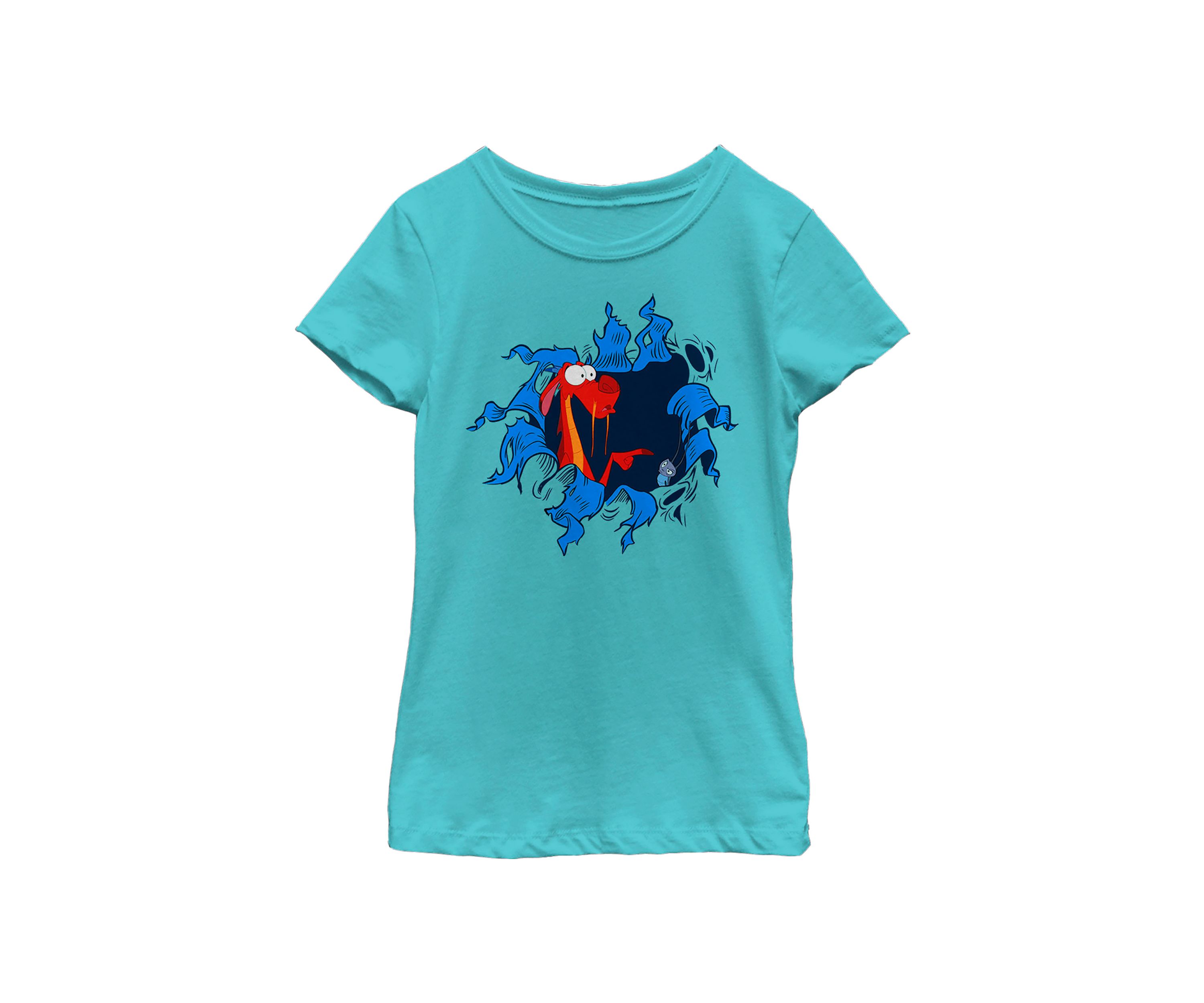 Girls 4-6x  Oh Mushu Graphic T-Shirt
