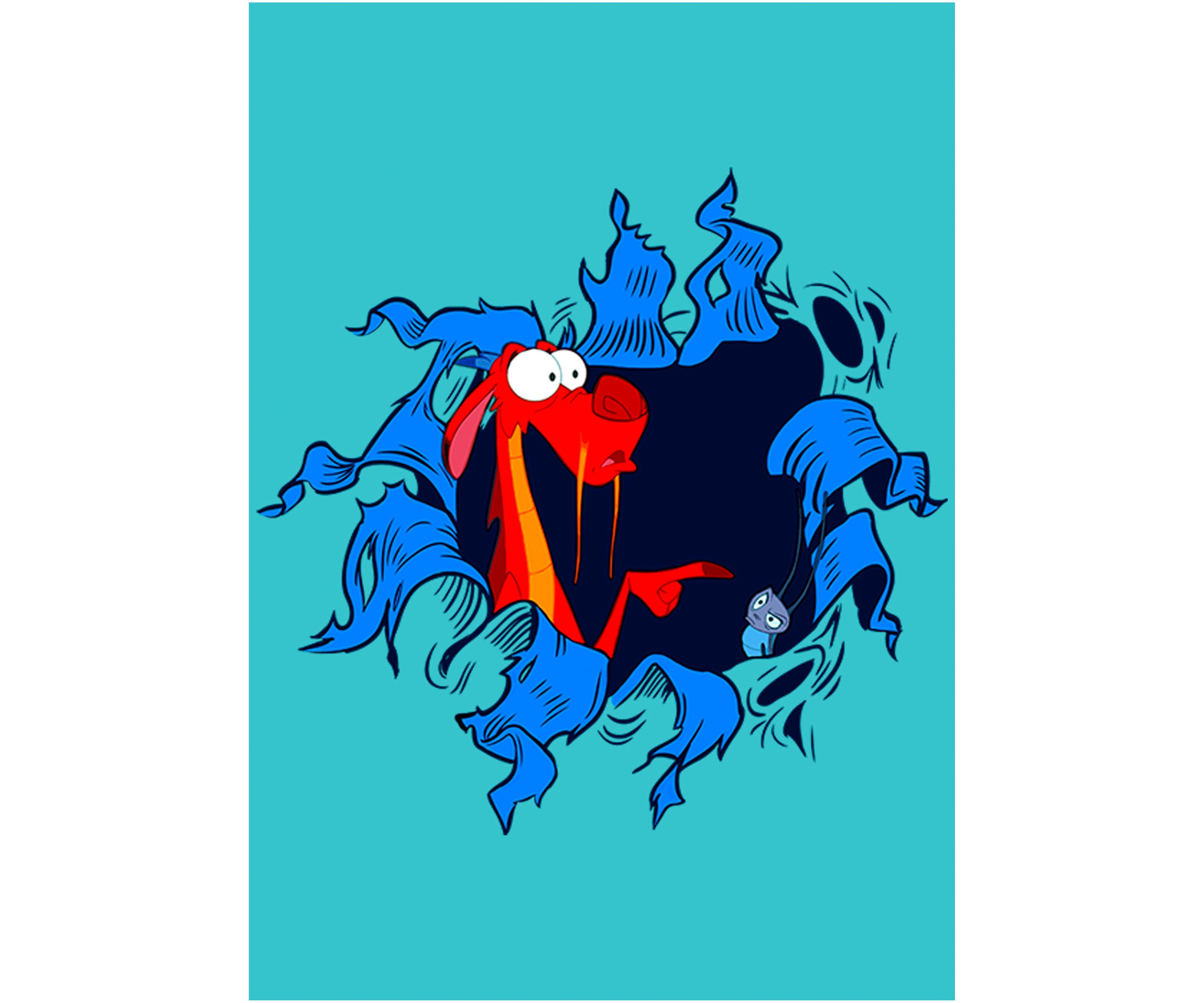 Girls 4-6x  Oh Mushu Graphic T-Shirt