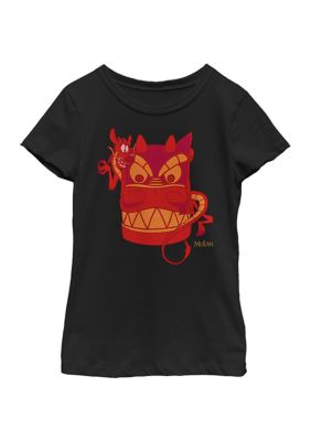 Disney Princess Girls 4-6x Red Dragon Graphic T-Shirt