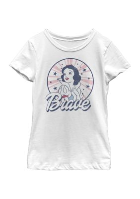 Girls 46x Disney Princess Snow White Americana Graphic Top, Medium