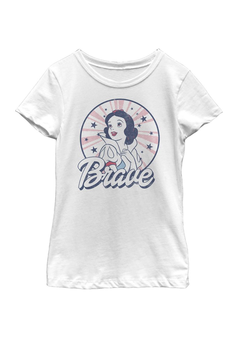 Girls 46x Disney Princess Snow White Americana Graphic Top