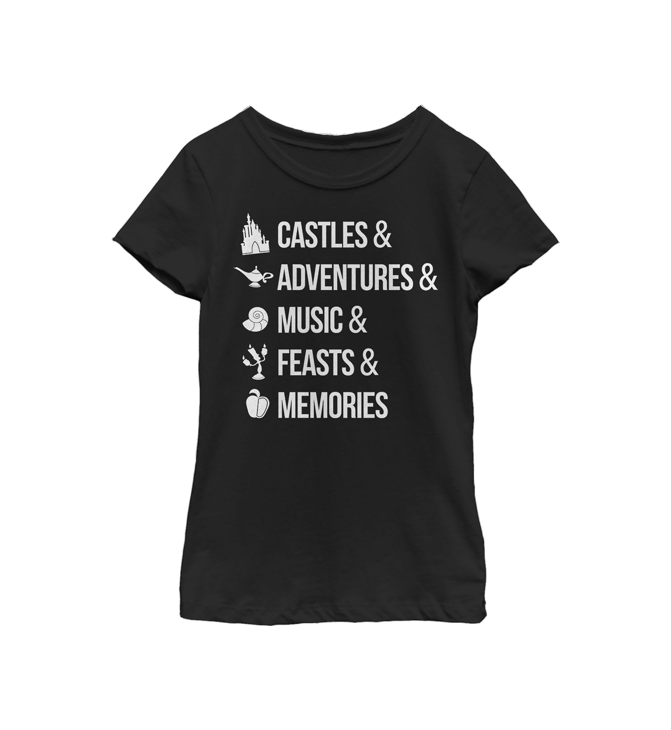Girls 46x Disney Princess Just Disney Things Graphic Top