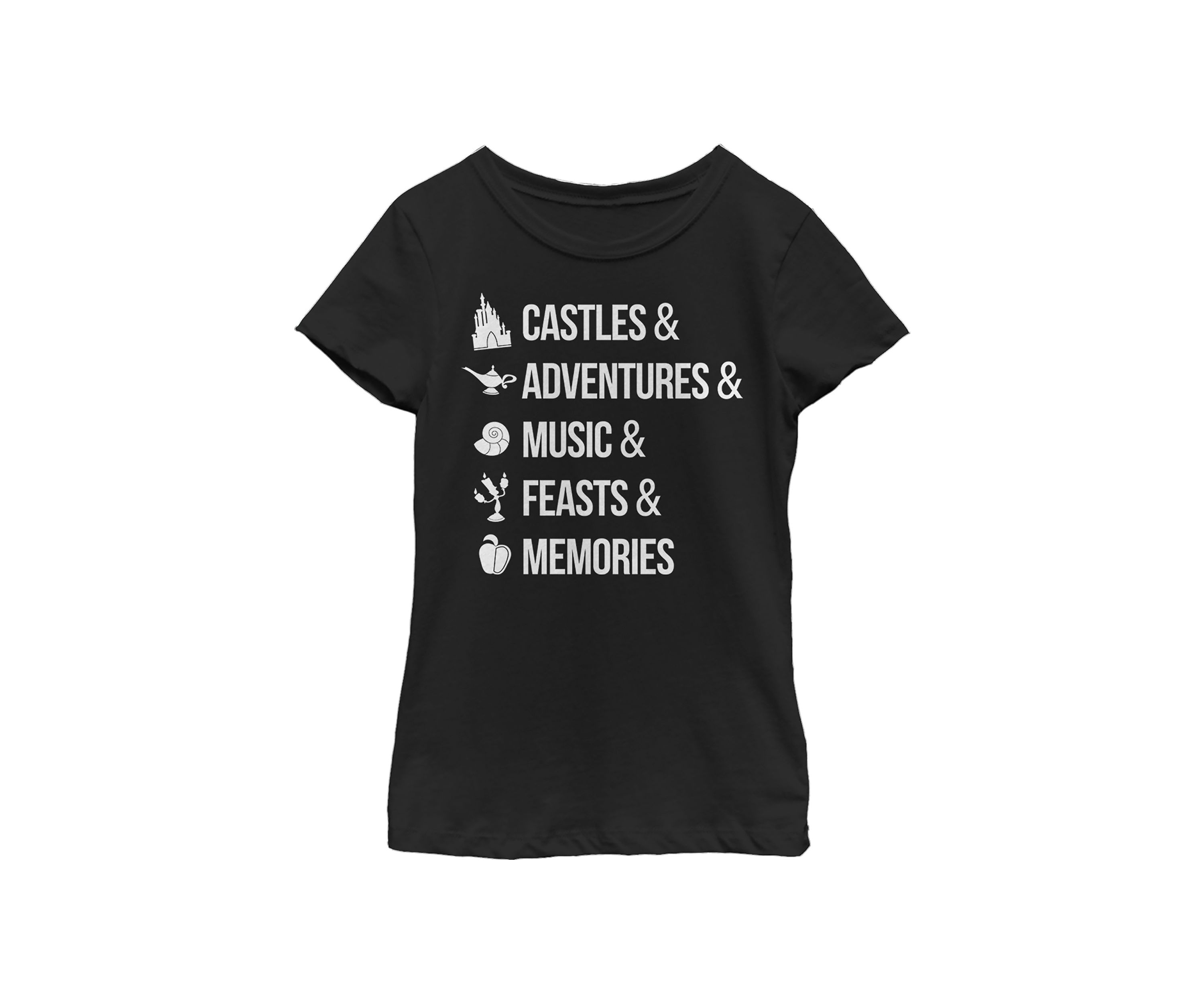 Girls 46x Disney Princess Just Disney Things Graphic Top