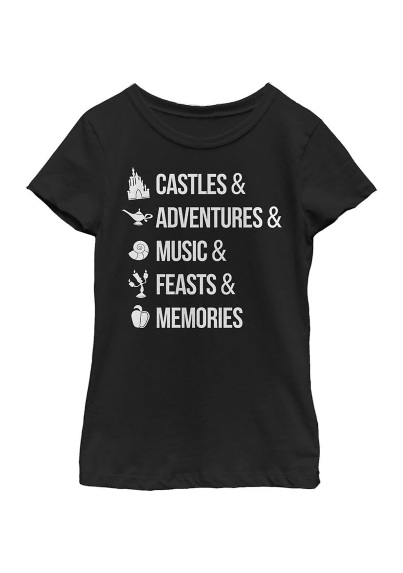 Girls 46x Disney Princess Just Disney Things Graphic Top