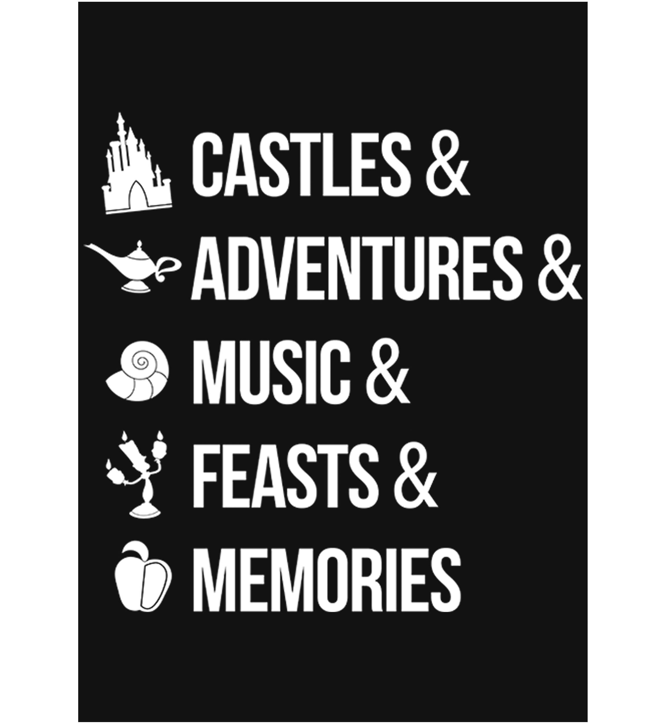 Girls 46x Disney Princess Just Disney Things Graphic Top