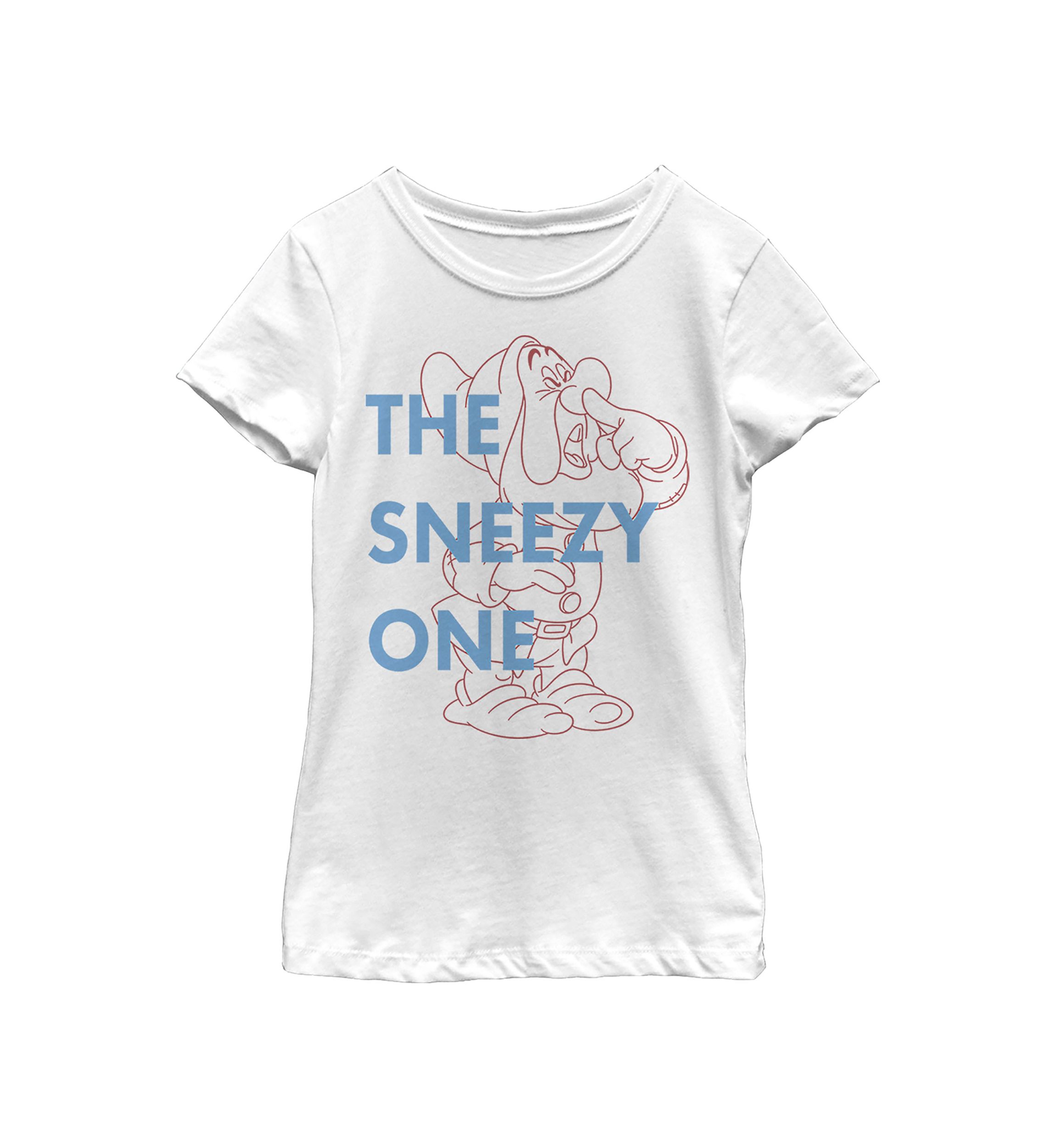 Girls 4-6x One Sneezy Dwarf Top