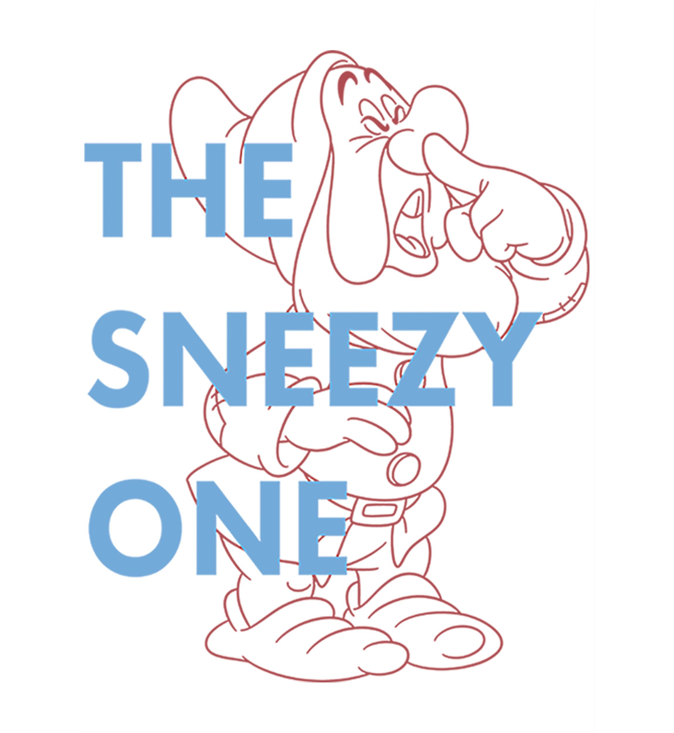 Girls 4-6x One Sneezy Dwarf Top