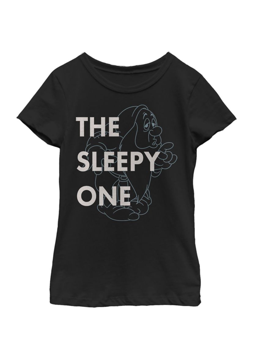 Girls 4-6x One Sleepy Dwarf Top