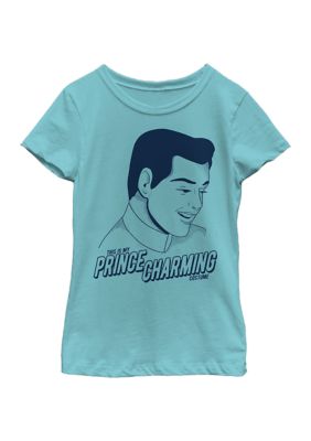 Girls 46x Disney Princess Prince Charming Costume Graphic Top